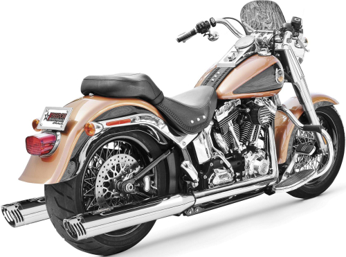 Freedom Performance - Freedom Performance Racing Dual Exhaust System - Chrome - HD00200