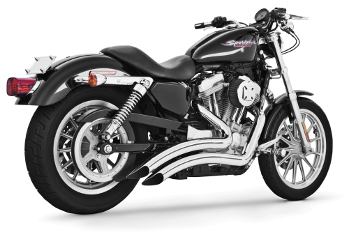 Freedom Performance - Freedom Performance Sharp Curve Radius Exhaust System - Chrome - HD00218
