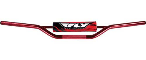 Fly Racing - Fly Racing Aluma-Steel Handlebar - Honda CR High Bend - Red - OLD 060514623