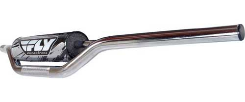 Fly Racing - Fly Racing Aluma-Steel Handlebar - Honda CR High Bend - Chrome - OLD 0605141221