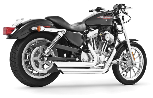 Freedom Performance - Freedom Performance Amendment Exhaust System - Slash-Out - Chrome - HD00035