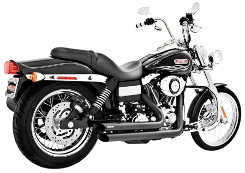 Freedom Performance - Freedom Performance Amendment Exhaust System - Slash-Out - Black - HD00072