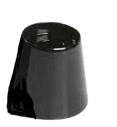 Novello - Novello Riser Extension for 1in. Bar - 1-1/2in. - Black - DN-625B