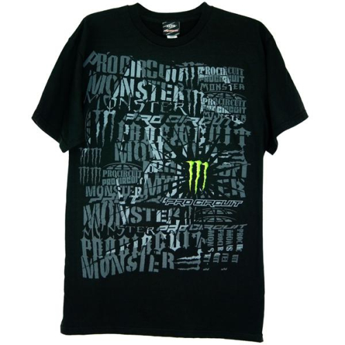 Pro Circuit - Pro Circuit The Quake T-Shirt - PC10113-0220 - Black - Medium