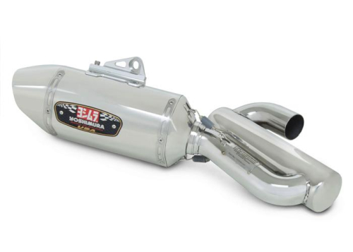 Yoshimura - Yoshimura R-77 Street Series Slip-On (w/ CAT) - Stainless Steel Muffler - Stainless Steel End Cap - 1202206-CAT