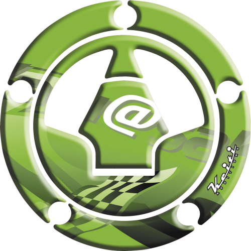 Keiti - Keiti Gas Cap Protector/Kawasaki - Green - RKW-506G