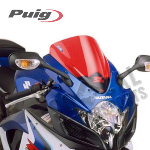 PUIG - PUIG Racing Windscreen - Red - 4055R