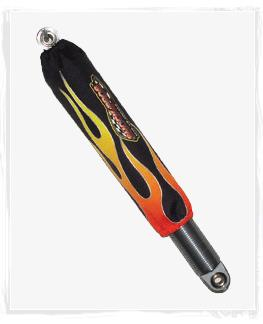 Shock-Pros - Shock-Pros Flame Shock Covers - Orange - A101ORFL