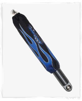 Shock-Pros - Shock-Pros Flame Shock Covers - Blue - A101BLFL