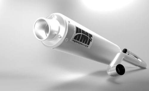 HMF Engineering - HMF Engineering Performance Series Full System Exhaust - Side Mount - Brushed - Turn Down Brushed - 019404606071