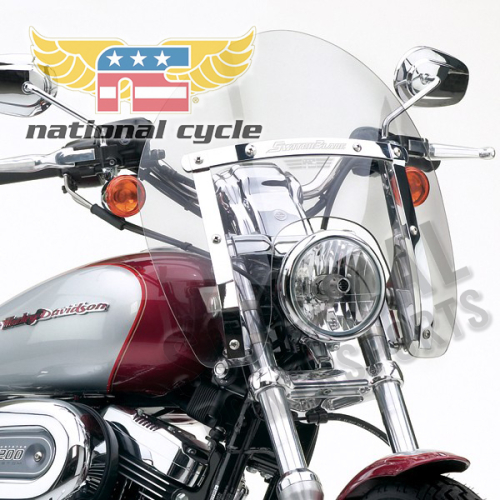 National Cycle - National Cycle SwitchBlade Shorty Windshield - Clear - N21717A