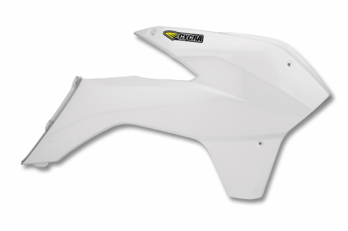Cycra - Cycra Powerflow Radiator Shroud - White - 1CYC-1895-42