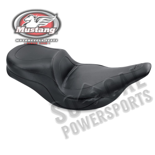 Mustang - Mustang One-Piece Sport Touring Seat - No Studs - 75235