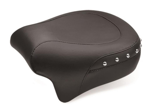 Mustang - Mustang Super Wide Studded Rear Seat - Chrome Studs - 75451