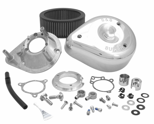 S&S Cycle - S&S Cycle Teardrop Air Cleaner Kit - Stock CV & EFI - 106-2091