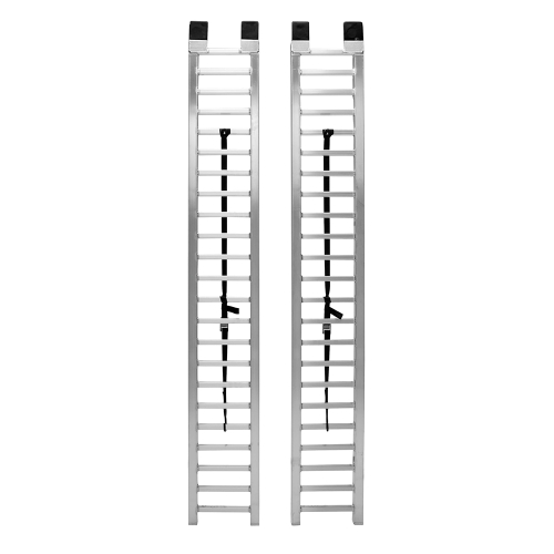 QuadBoss - QuadBoss Aluminum Arched Ramps - 12in. W x 89in. L (Set of 2) - 3778
