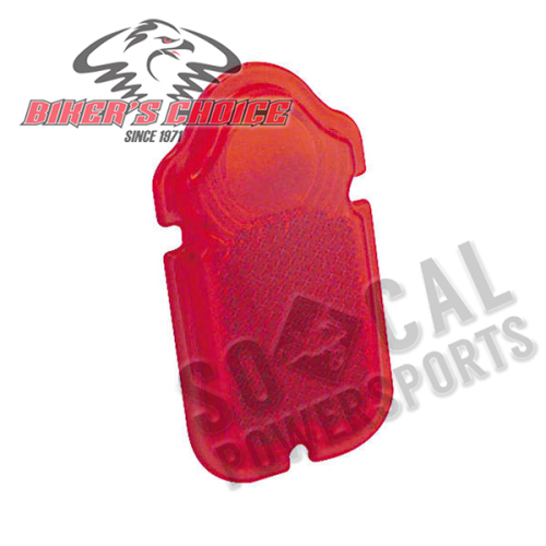 Bikers Choice - Bikers Choice Red Replacement Lens for Tombstone Tail Lamp - 492478