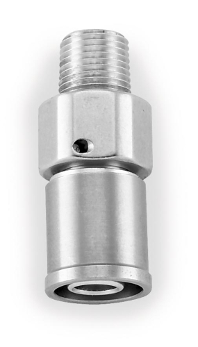 Goodridge - Goodridge Re-useable Oil Line Components - Straight 1/8 NPT - HD0103CH