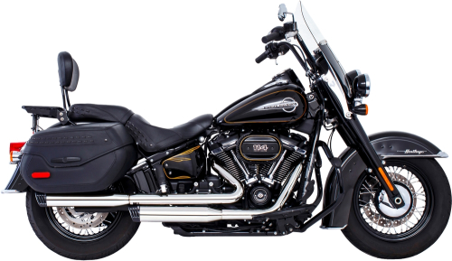 Freedom Performance - Freedom Performance 3.5in. Racing Slip-On - Chrome/Black Tip - HD00725