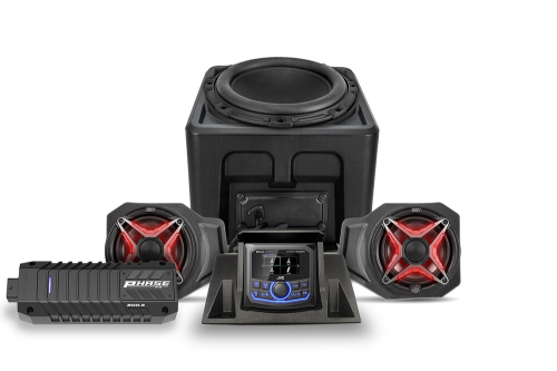 SSV Works - SSV Works 3 Speaker Kit With Phase Q Amplifier - RG4-Q3V1