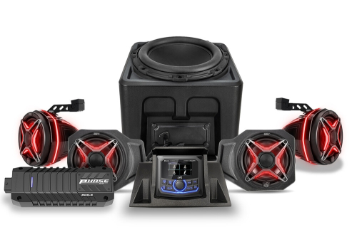 SSV Works - SSV Works 5 Speaker Kit With Phase Q Amplifier - RG4-Q5V1