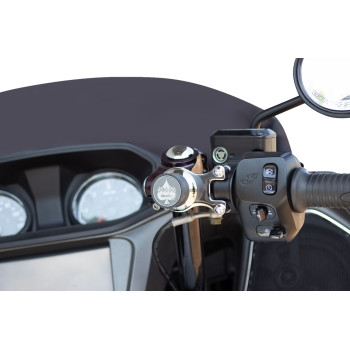 Klock Werks - Klock Werks iOmounts Device Horizontal Mount - Chrome - KWD-04-0609-C