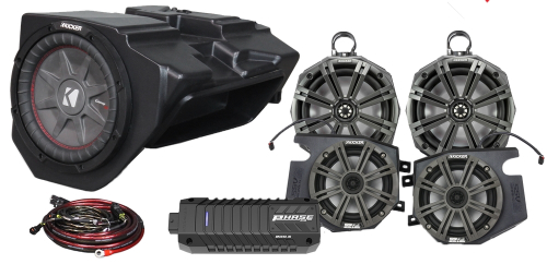 SSV Works - SSV Works 5 Speaker Kicker Kit - 220-RZ34-Q5XKRC