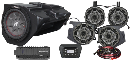 SSV Works - SSV Works 5 Speaker Kicker Kit - 220-RZ34-Q5K3