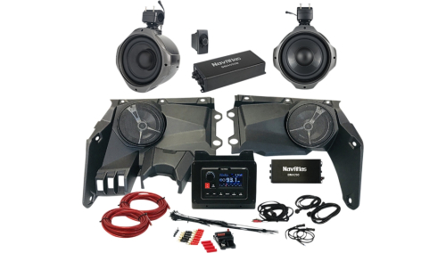 NavAtlas - NavAtlas Speaker POD Zone 3 Audio Kit for Can-Am X3 - X35ZONE32