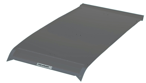 Pro Armor - Pro Armor Aluminum Cage Roof with Light Bar Pocket - Stealth Gray - P2112R138SG