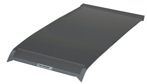 Pro Armor - Pro Armor Aluminum Cage Roof with Light Bar Pocket - Titanium Matte Metallic - P2112R138TMM