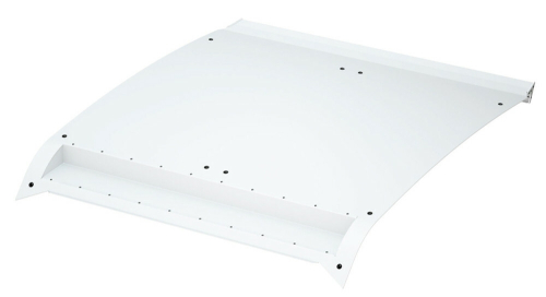 Pro Armor - Pro Armor Pro XP Aluminum Roof with Light Bar Pocket - White - P199R138WH