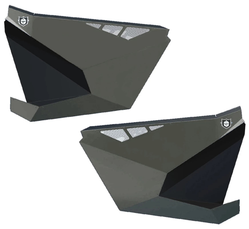 Pro Armor - Pro Armor Traditional Half Door - Stealth Grey - P199D003SG