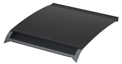 Pro Armor - Pro Armor Aluminum Cage Roof with Light Bar Pocket - Matte Black - P2111R138MB