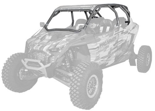 Pro Armor - Pro Armor Pro R Cage - Titanium Matte Metallic - P2112C054TMM