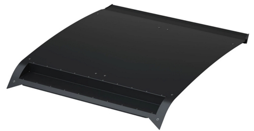 Pro Armor - Pro Armor Aluminum Cage Roof with Light Bar Pocket - Black - P2111R138BL