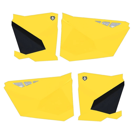 Pro Armor - Pro Armor Traditional Half Door - Speed Yellow - P1910D003SY