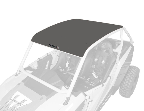 Pro Armor - Pro Armor Aluminum Roof - Stealth Gray - P141295SG