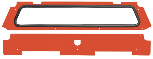 Pro Armor - Pro Armor Rear Windshield - Orange Rust Metallic - P141W461ORM