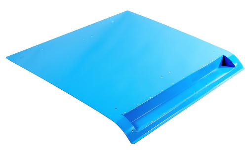 Pro Armor - Pro Armor Aluminum Roof with Light Bar Pocket - Sky Blue - P141297SB