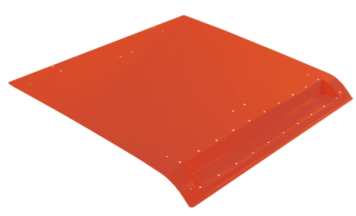Pro Armor - Pro Armor Aluminum Roof with Light Bar Pocket - Orange Rust Metallic - P141297ORM