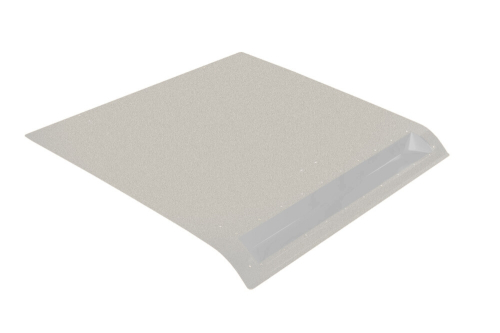 Pro Armor - Pro Armor Aluminum Roof with Light Bar Pocket - Turbo Silver - P141297TS