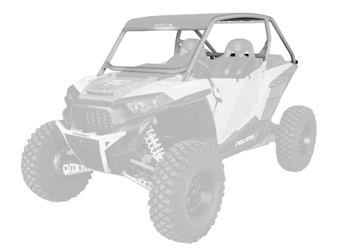 Pro Armor - Pro Armor Baja Cage - Ghost Gray - P141C023GG-728