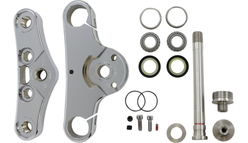 Hawg Halters Inc - Hawg Halters Inc 6deg. Triple Tree - Chrome - 49WGCR6-ST18