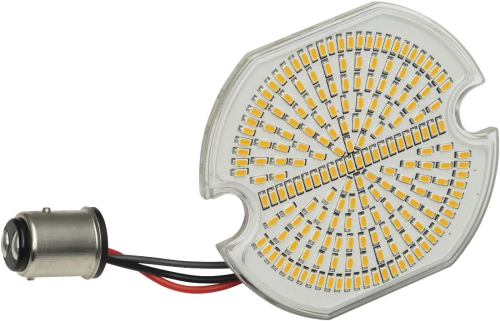 Kuryakyn - Kuryakyn LED Turn Signal Insert - Amber/White - 2935