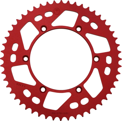 Moose Racing - Moose Racing Aluminum Rear Sprocket - 52T - 1211-822-52-13
