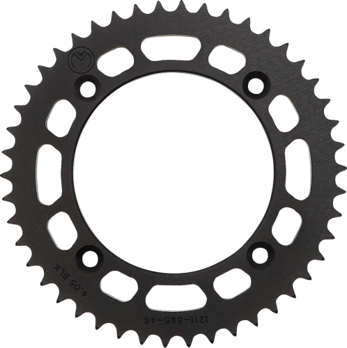 Moose Racing - Moose Racing Aluminum Rear Sprocket - 46T - 1211-895-46-10