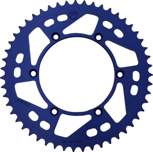 Moose Racing - Moose Racing Aluminum Rear Sprocket - 51T - 1211-251-51-12