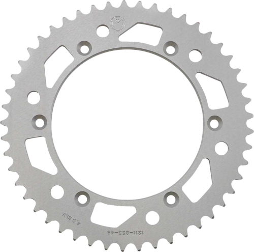Moose Racing - Moose Racing Aluminum Rear Sprocket - 49T - 1211-853-49-11