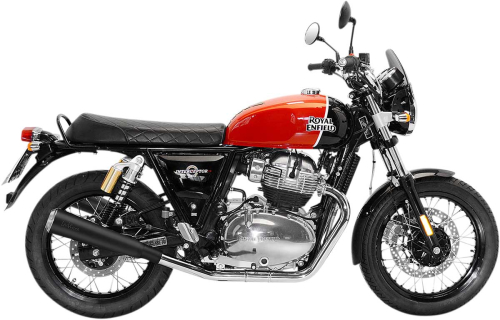 Leo Vince - Leo Vince GP Racer Style Slip-On - Black Stainless Muffler - 15007BU